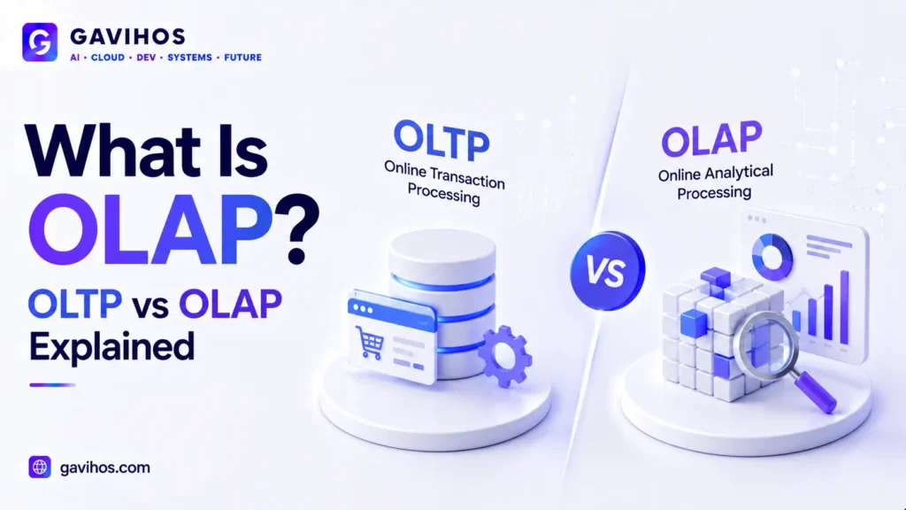 What Is OLAP? OLTP vs OLAP Explained — The Complete Guide to Database Architecture 2 What Is OLAP? OLTP vs OLAP Explained — The Complete Guide to Database Architecture