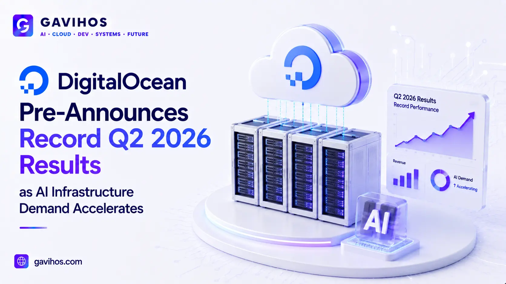DigitalOcean Pre-Announces Record Q2 2026 Results as AI Infrastructure Demand Accelerates